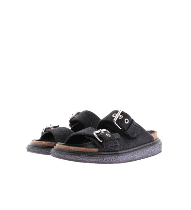 Sandales noires "Lenny"