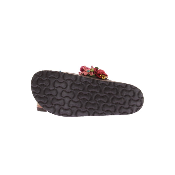Sandales avec broderies
