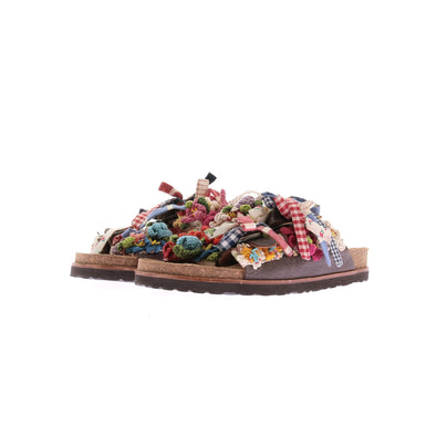 Sandales avec broderies