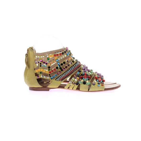 Sandales à strass