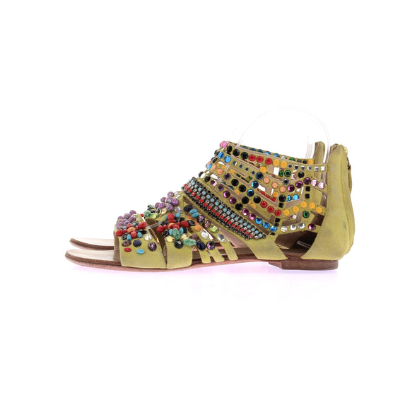 Sandales à strass