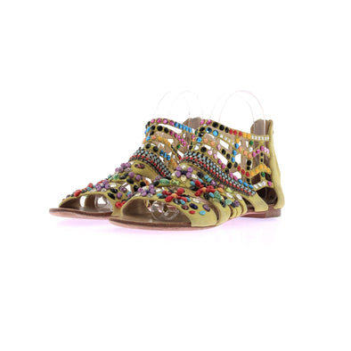 Sandales à strass