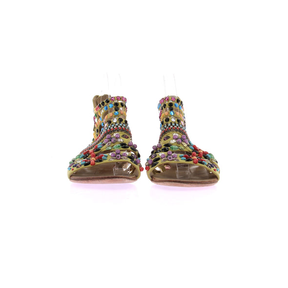 Sandales à strass