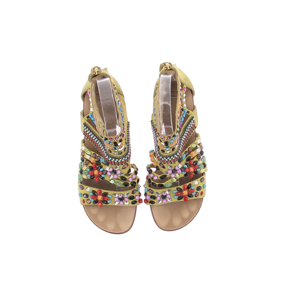 Sandales à strass