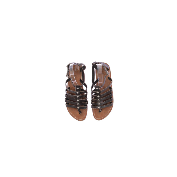 Sandales en cuir