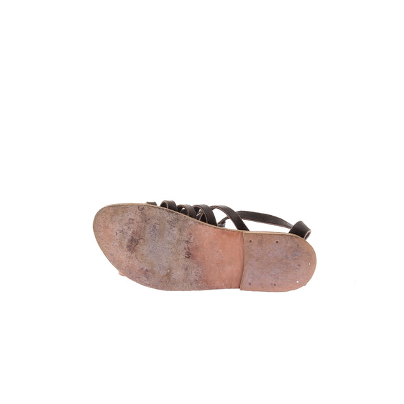 Sandales en cuir