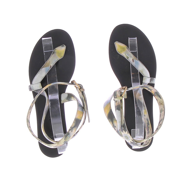Sandales en cuir