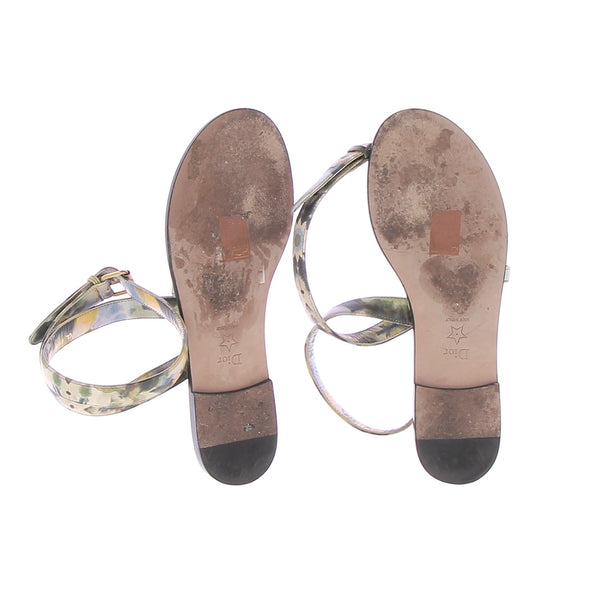 Sandales en cuir
