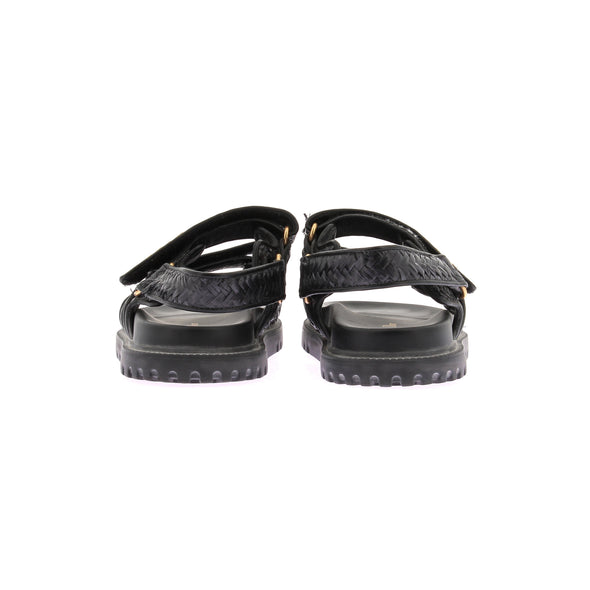 Sandales noires "DiorAct"