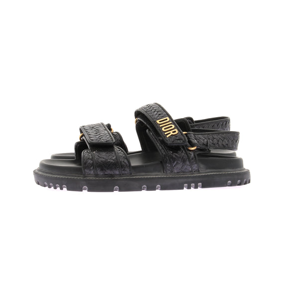 Sandales noires "DiorAct"