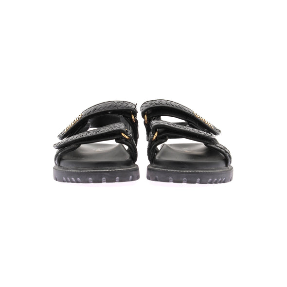 Sandales noires "DiorAct"