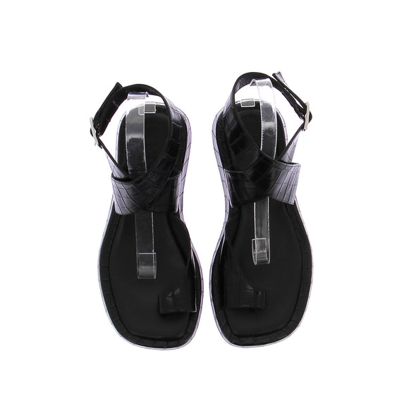 Sandales en cuir