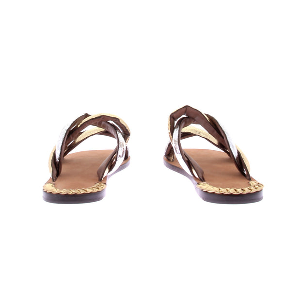 Sandales bicolores