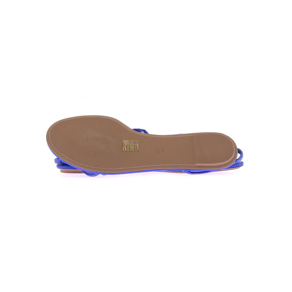 Sandales bleues