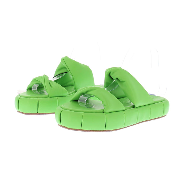 Sandales vertes