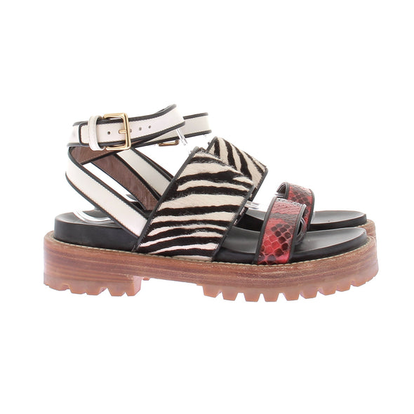 Sandales multi matières