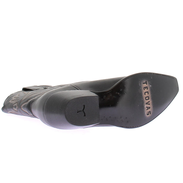 Santiags noires "Sadie"