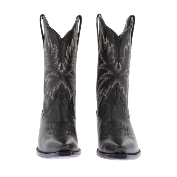 Santiags noires "Sadie"