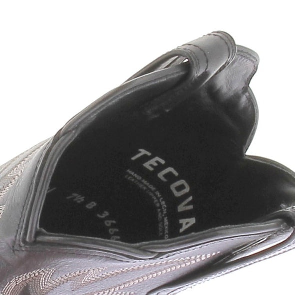 Santiags noires "Sadie"