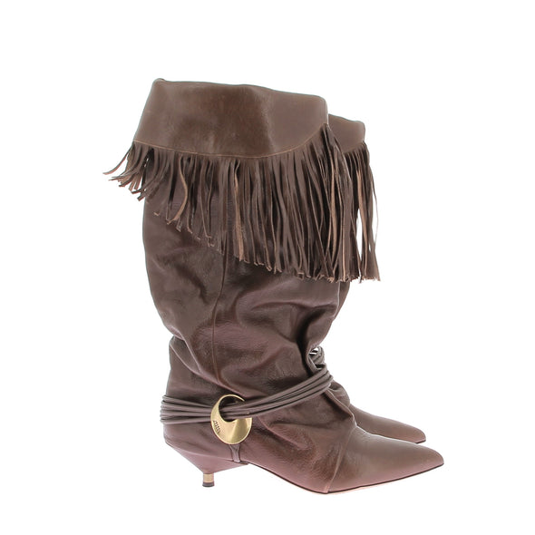 Santiags en cuir "Elten"