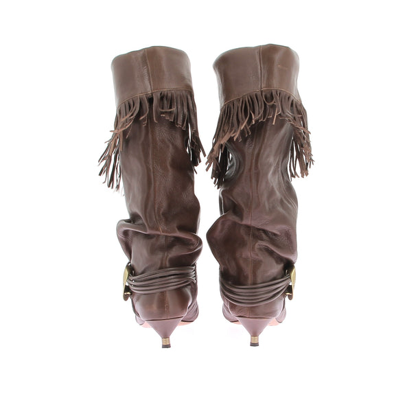 Santiags en cuir "Elten"
