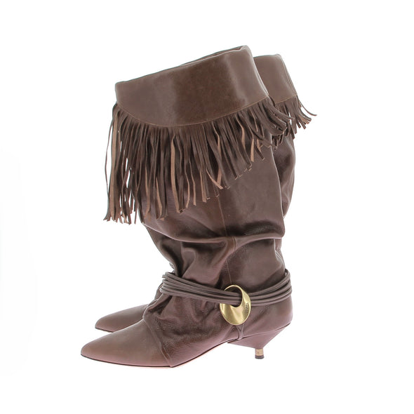 Santiags en cuir "Elten"