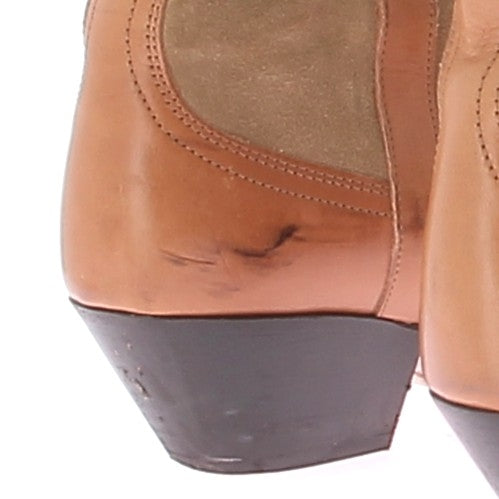 Bottes santiags camel