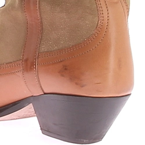 Bottes santiags camel