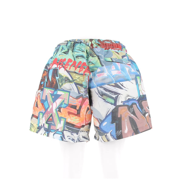 Short de bain multicolore