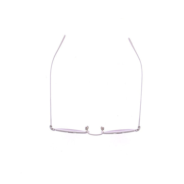 Lunettes de soleil argentées