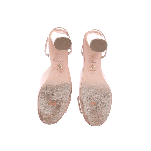Slingback beiges