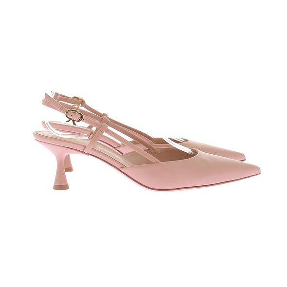 Escarpins slingback beiges "Ascent"