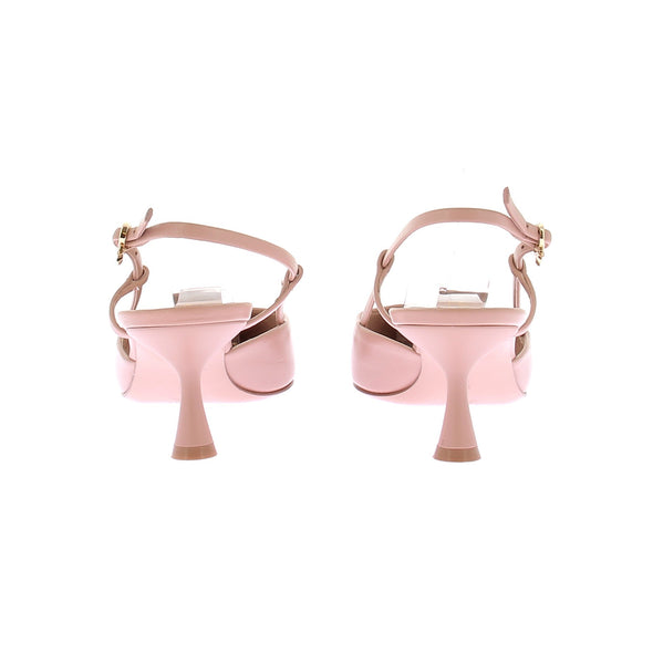 Escarpins slingback beiges "Ascent"