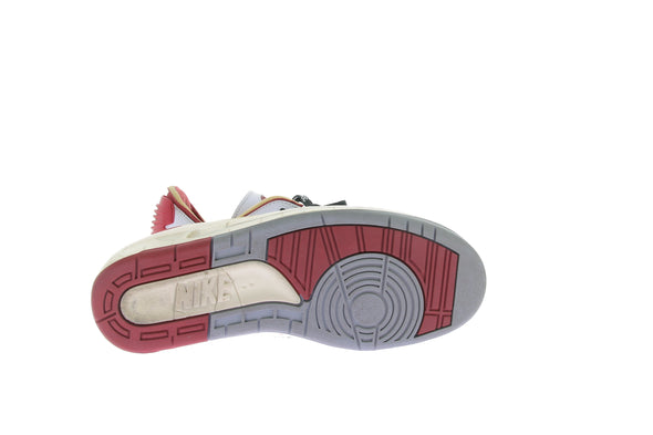 Sneakers "Jordan 2 Low rétro SP" blanches et rouges