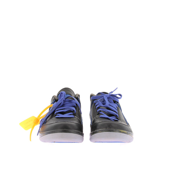 Sneakers "Jordan 2 Low rétro SP" noires et bleues