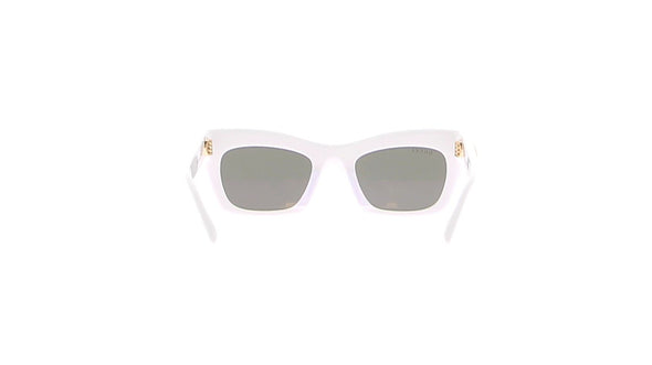 Lunettes de soleil blanches