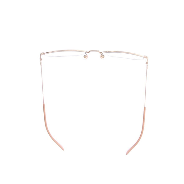 Lunettes de soleil dorées