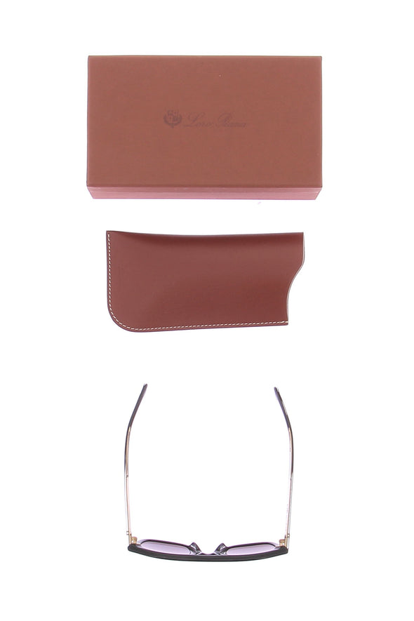 Lunettes de soleil noires "Roadster"