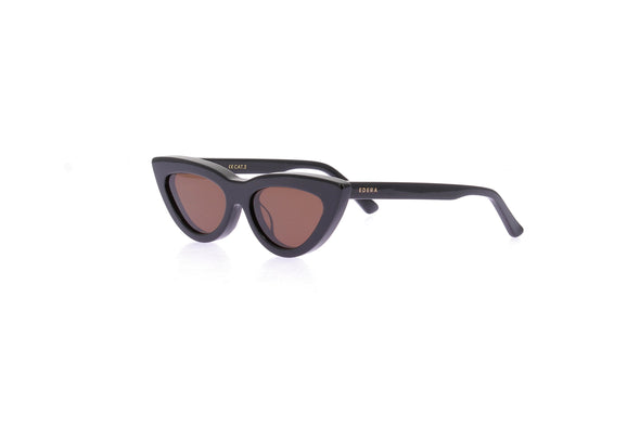 Lunettes de soleil noires "Remy"
