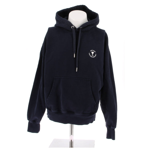 Sweat à capuche marine