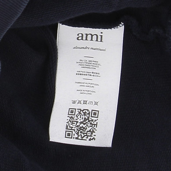 Sweat à capuche marine