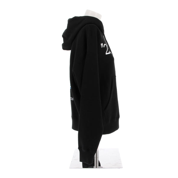 Sweat à capuche noir