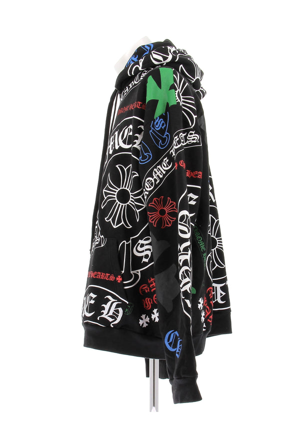 Sweat à capuche noir