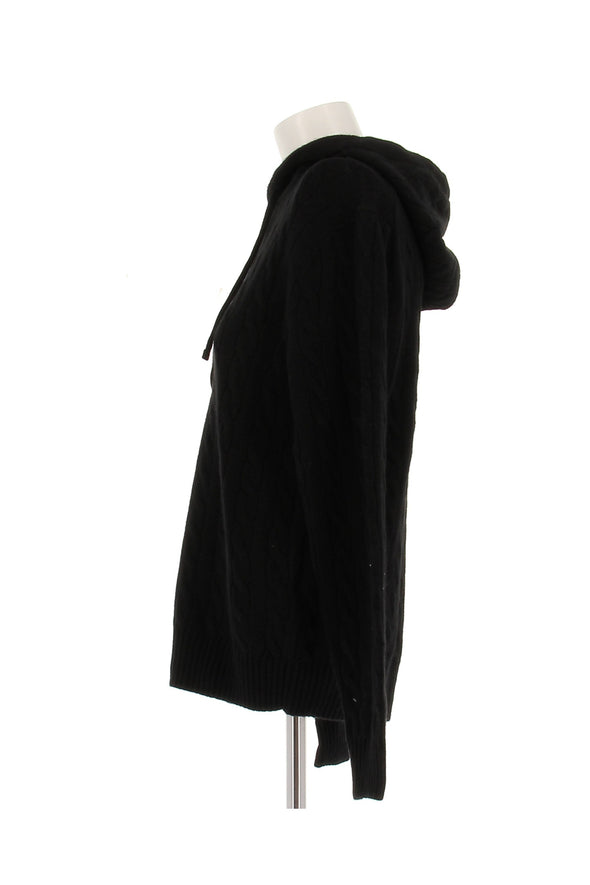 Sweat à capuche en laine