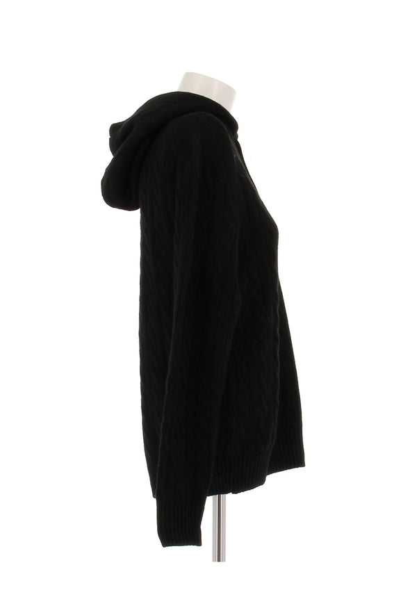 Sweat à capuche en laine