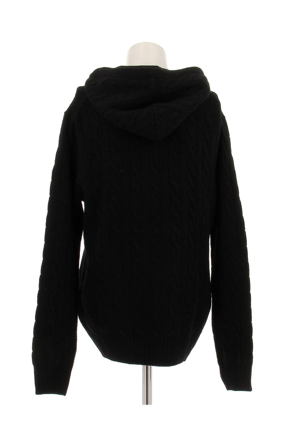 Sweat à capuche en laine