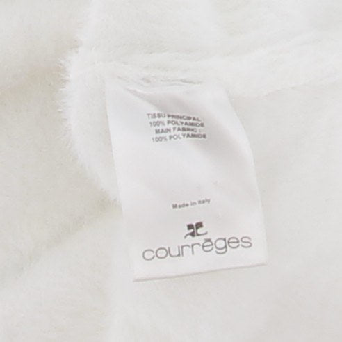 Sweat à capuche blanc
