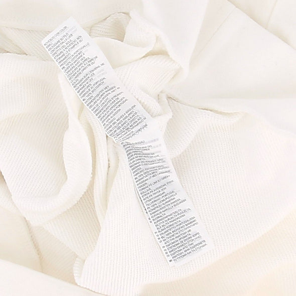 Sweat à capuche blanc