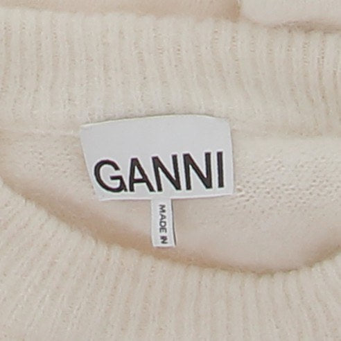 Pull en laine crème