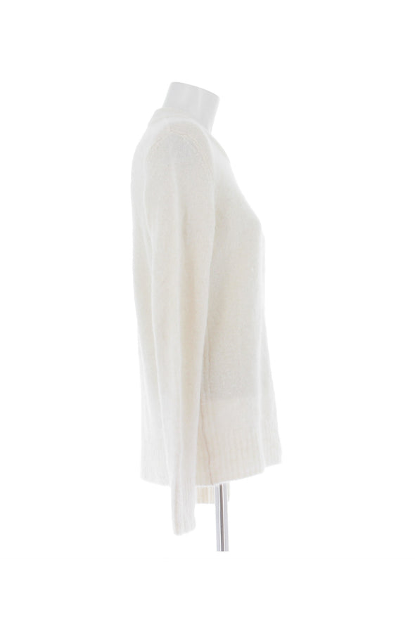 Pull en laine crème